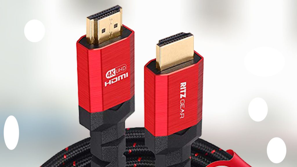 RitzGear 4K Premium HDMI Cables (Speed 18Gbps)
